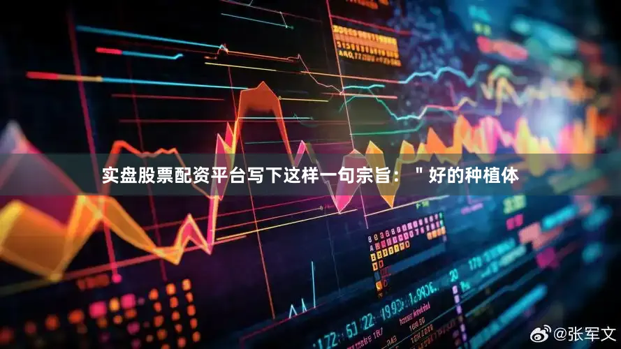 实盘股票配资平台写下这样一句宗旨：＂好的种植体